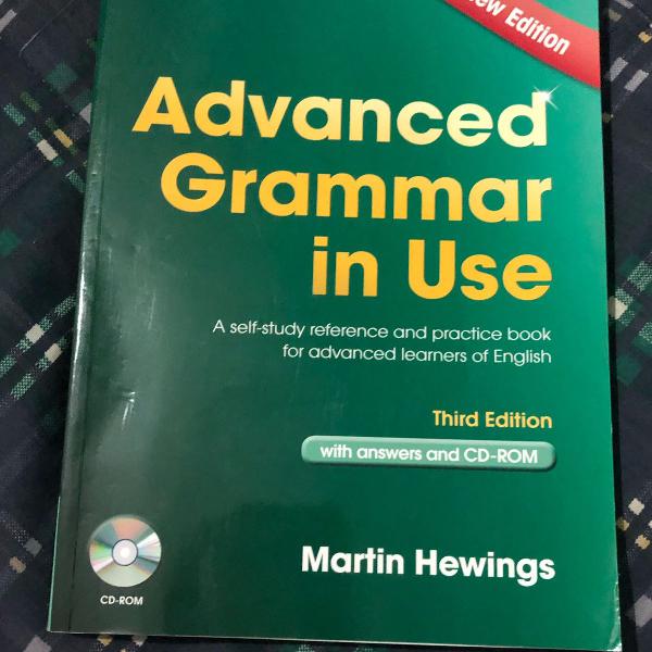 livro advanced grammar in use