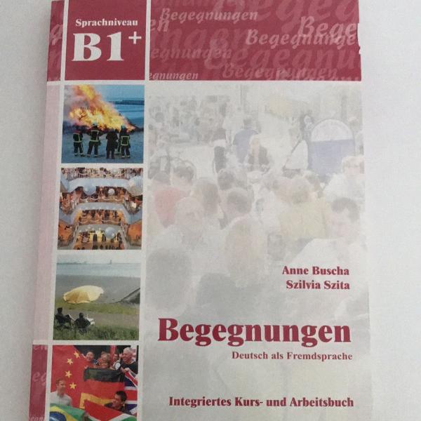 livro de alemão nível b1+ begegnungen deutsch als