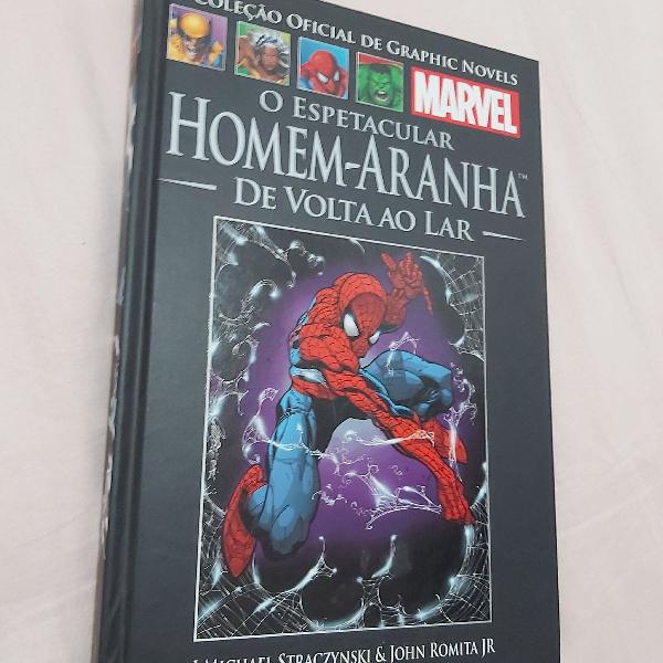 livro de quadrinhos Homem Aranha - De Volta ao Lar