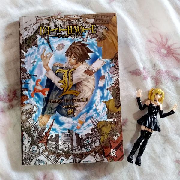 livro: death note: l change the world + misa misa