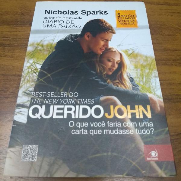 livro do Nicolas Sparks Querido John