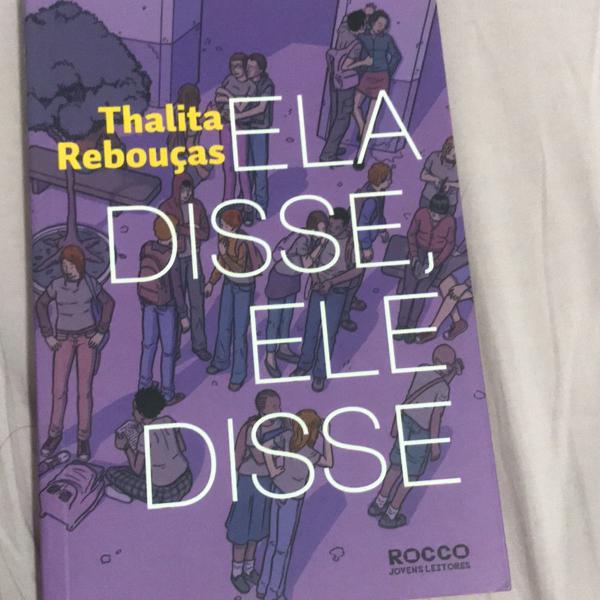 livro ela disse, ele disse