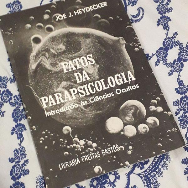 livro fatos da parapsicologia