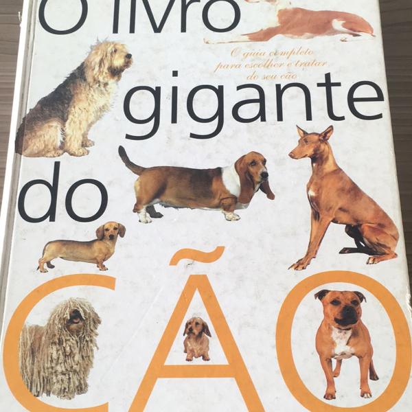 livro gigante do cão