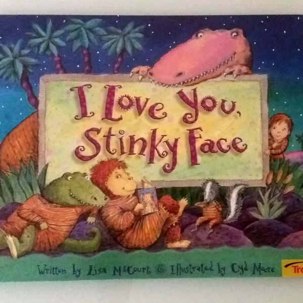 livro: i love you, stinky face