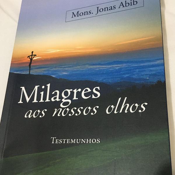 livro milagre aos nossos olhos