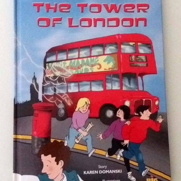 livro: mistery in the tower of london (inglês)