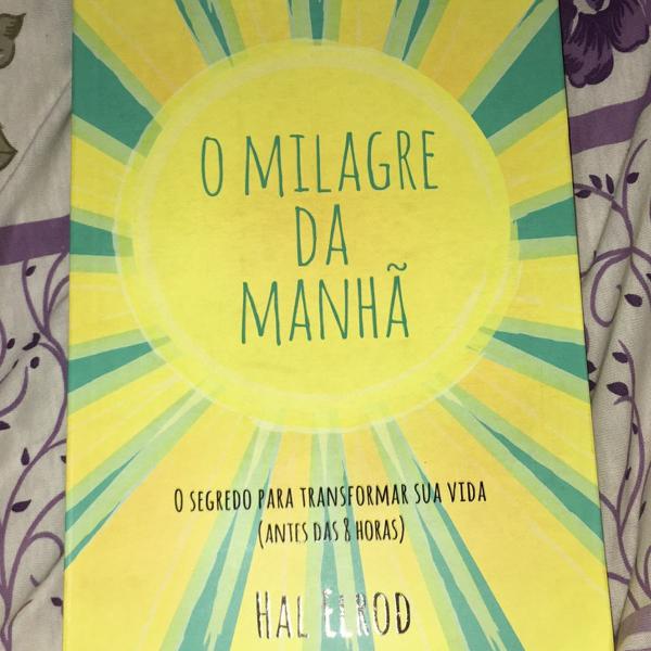 livro o milagre da manhã