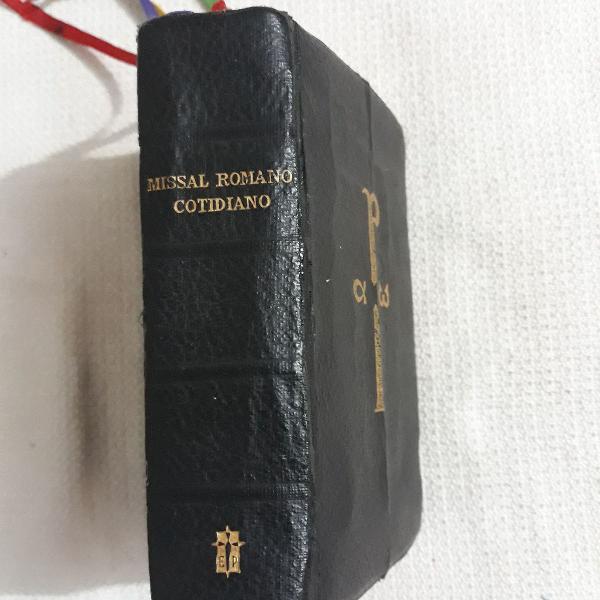 missal romano cotidiano ótimo estado-1963