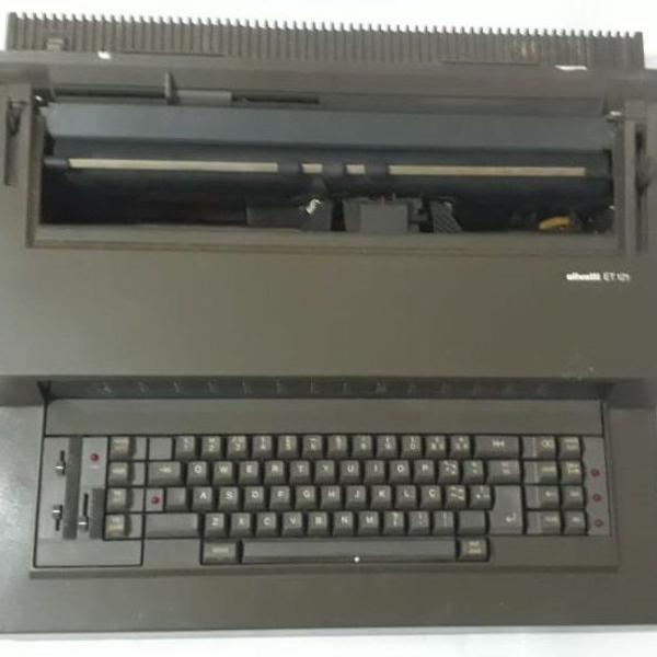 máquina de escrever elétrica olivetti et 121 - grande