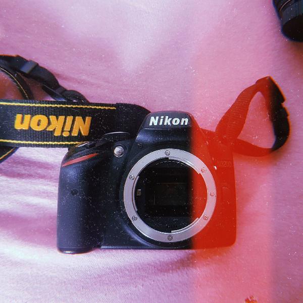 nikon d3200 + lentes + acessórios