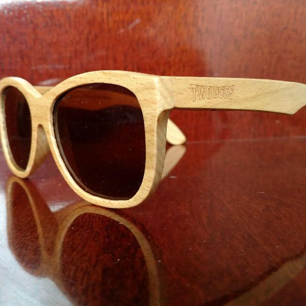 oculos de sol madeira