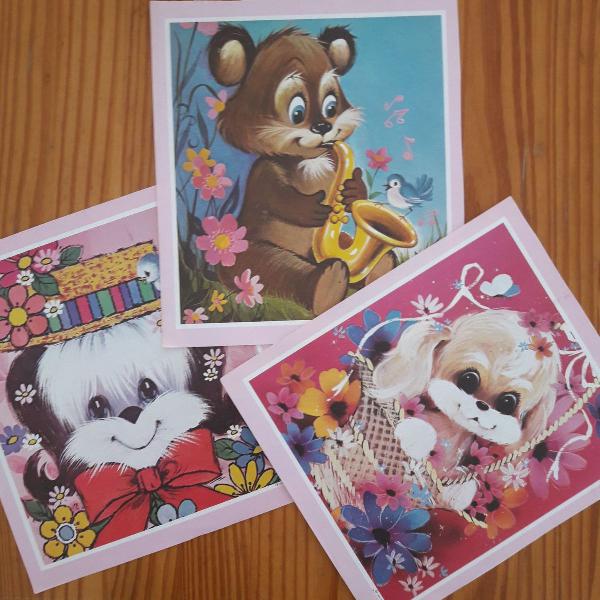 papel de carta anos 80