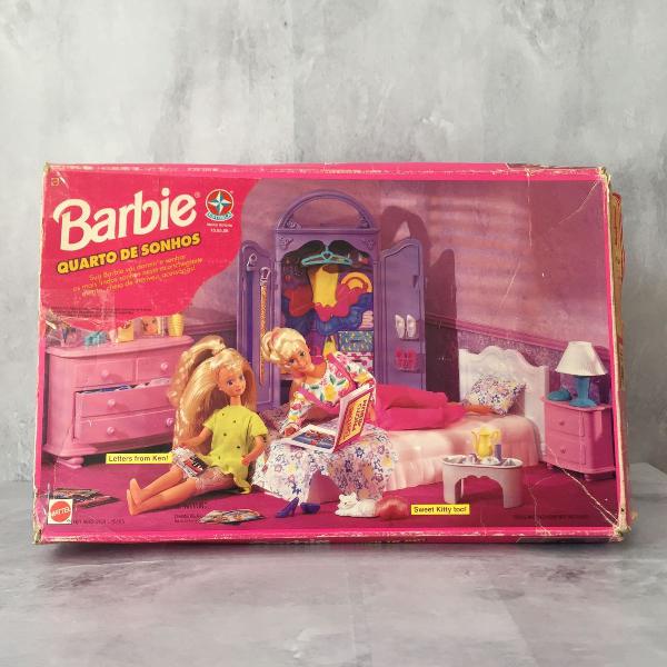 quarto de sonhos - barbie - estrela - completo / muito raro!
