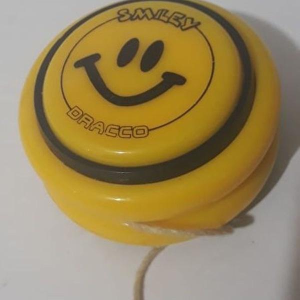 yo-yo / io iô antigo - dracco - smiley