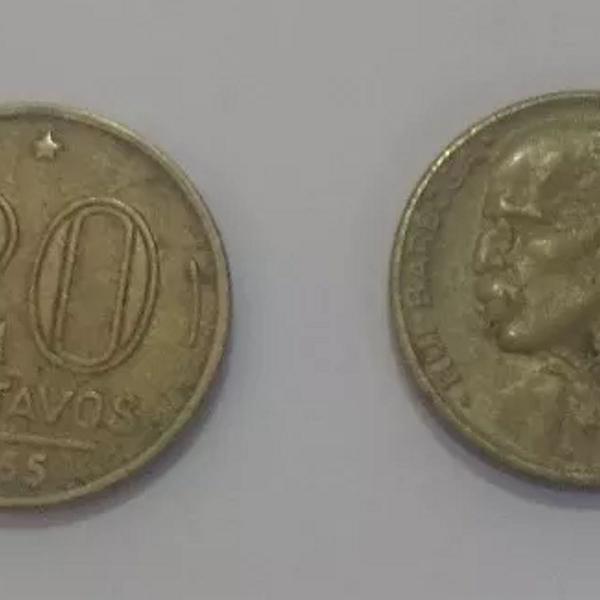 20 centavos 1955 ruy barbosa
