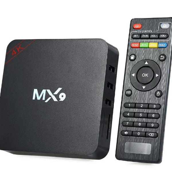 Aparelho TV Box Mx9 Promoção 4k Transforme Sua TV em