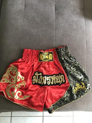 Bermuda Muay Thai + tornozeleira - Tamanho XL