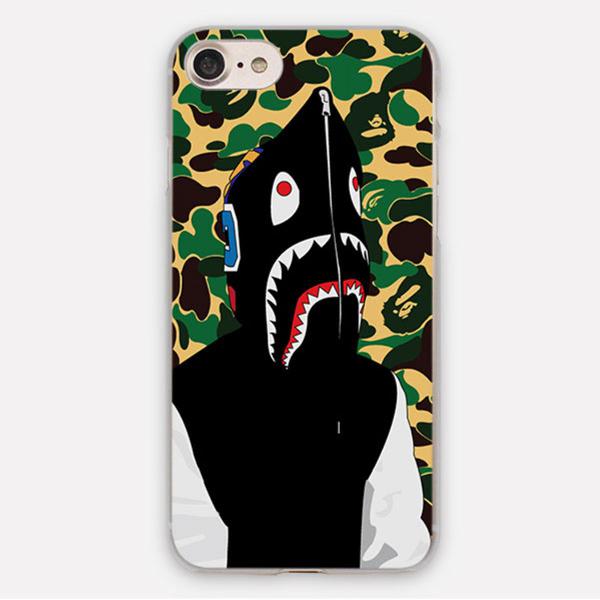 Capinha Bape Shark para iPhone 5, 5S &amp; 5C