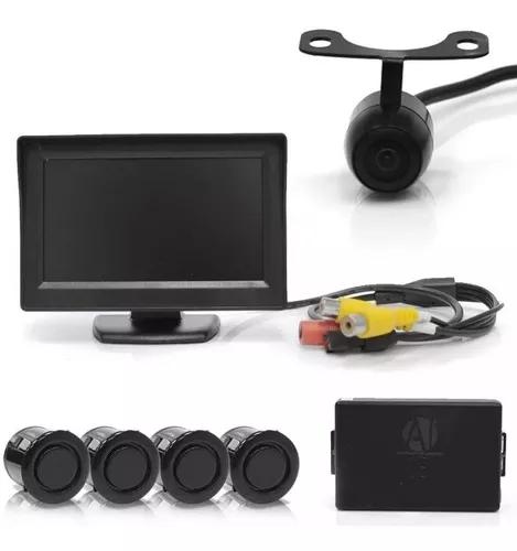 Kit Para Ônibus, Camera De Ré + Sensor + Tela Lcd Original