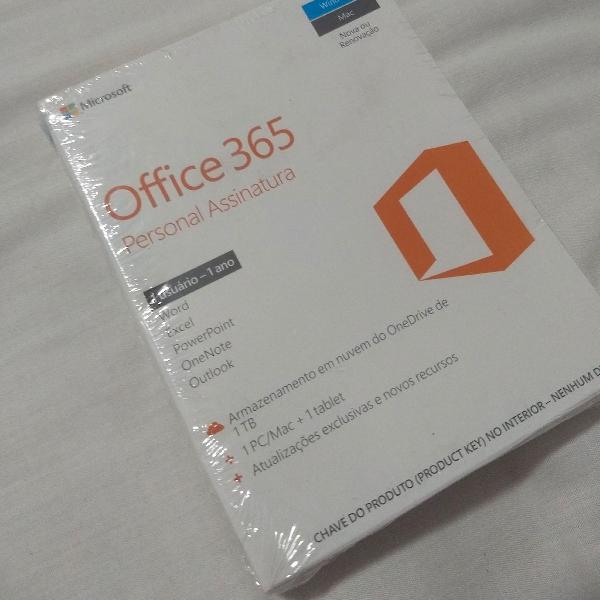 Microsoft Office 365 - Personal Assinatura 1 ano
