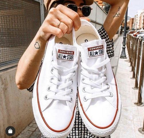 Tênis allstar branco