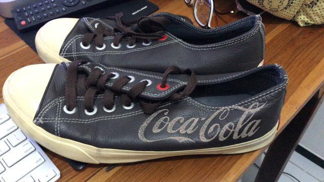 Tênis coca cola original couro 42