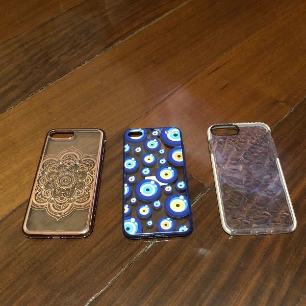 capinhas de silicone iPhone 8 Plus