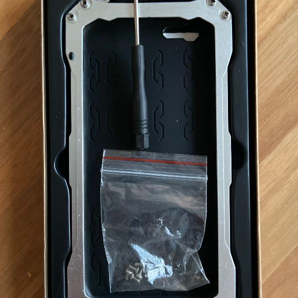iphone 6s case de alumínio