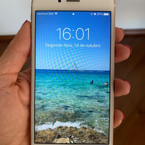 iphone 6s rose 16gb excelente estado