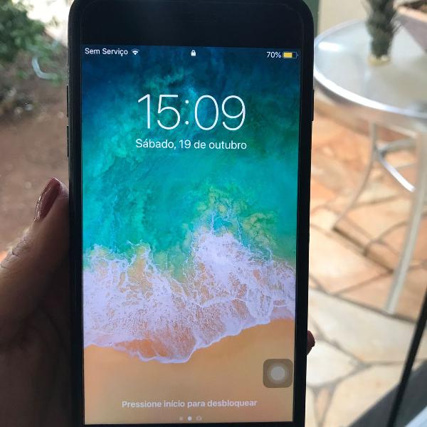 iphone 7 plus preto matte