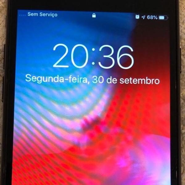 iphone 7 preto com 32gb - apple