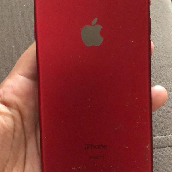 iphone 7 red , 128 gb