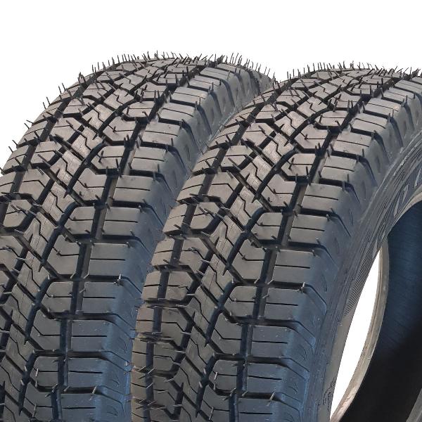 kit 2 pneus nacional 175/70 r14 atr - remold promoção