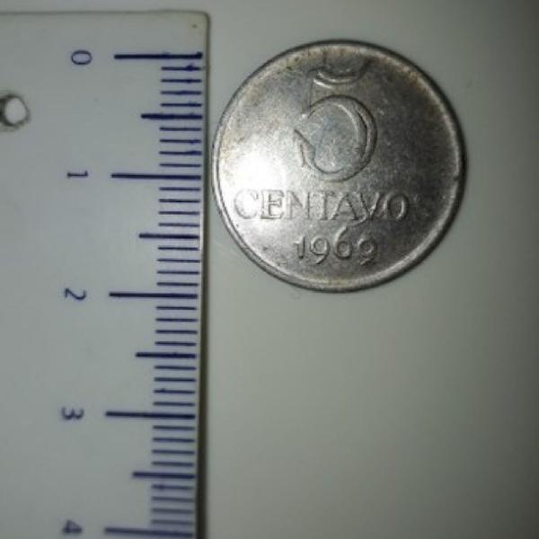 moeda 5 centavos 1969