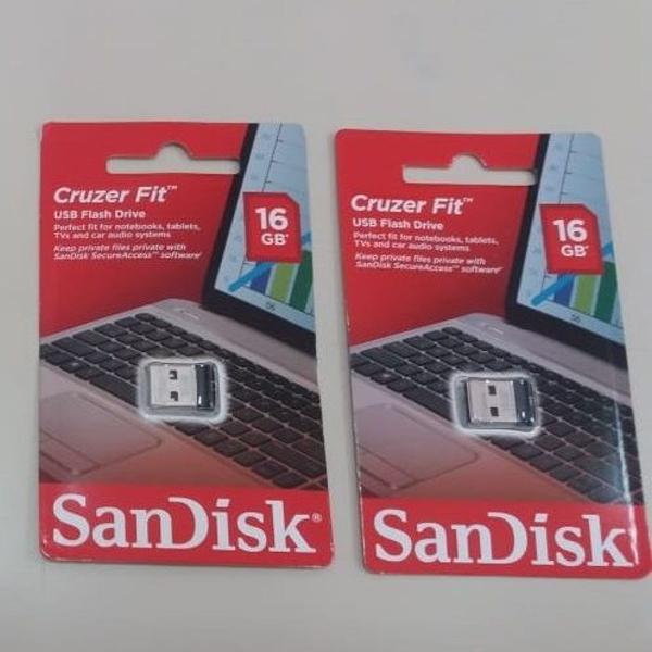 pen drive mini sandisk 16gb raro cruzer fit usb flash