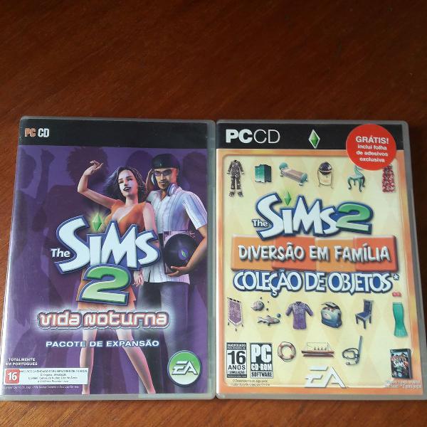 2 jogos do the sims 2