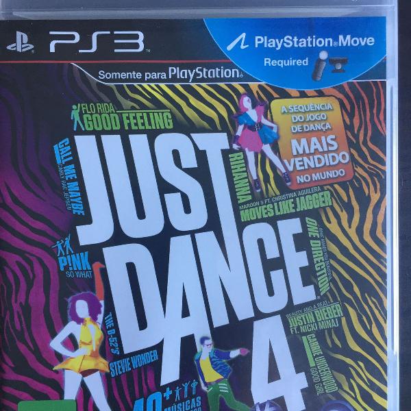 5 jogos de danca ps3 - just dance 4 e 2014, everybody dance