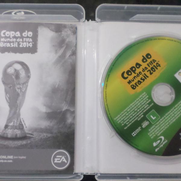 Blue Ray Fifa Copa do Mundo Brasil 2014 Mídia Física sem