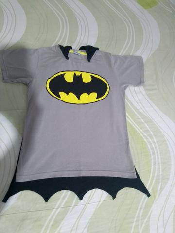 Blusa do Batman infantil Com Duas Capas