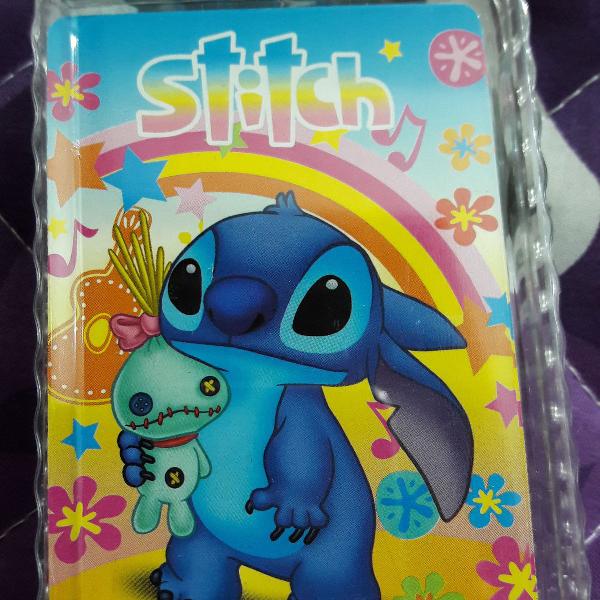Carta De Baralho Personalizado - Stitch, Da Disney