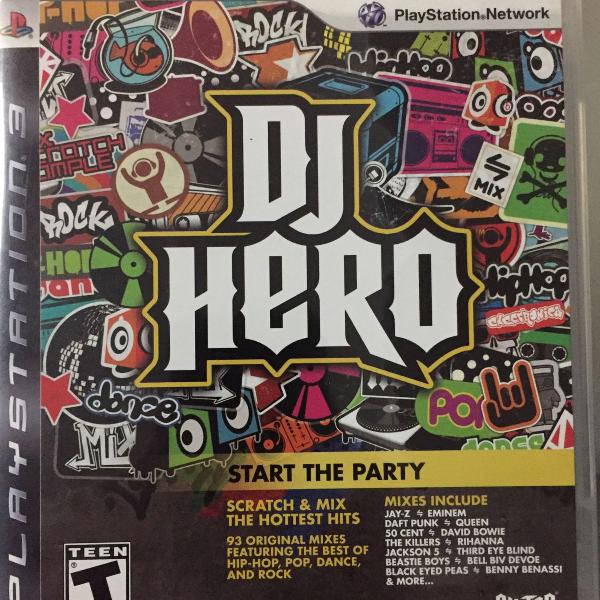 DJ Hero (PS3) + DJ Turntable Wireless (PS2 e PS3)