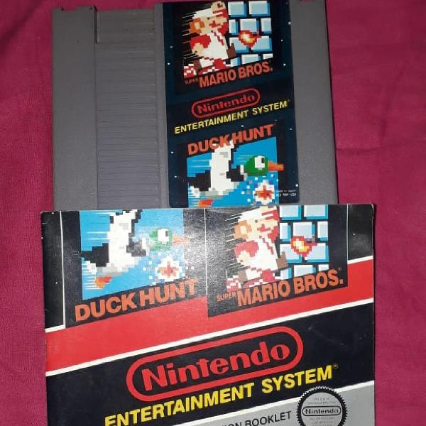 Fita Nintendo Mario Bros Duck Hunt***