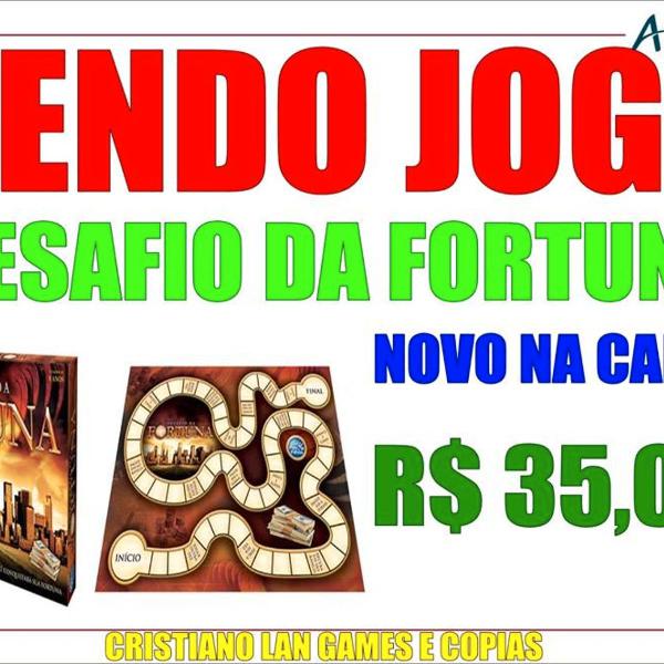 JOGO DESAFIO DA FORTUNA