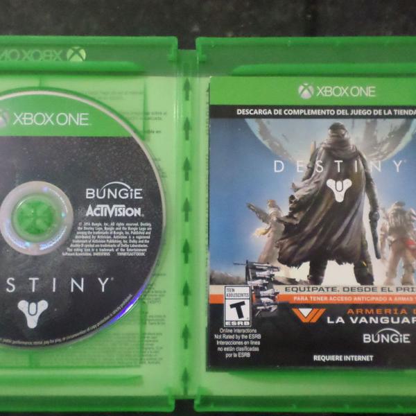 Jogo Destiny Xbox One Mídia Física Semi Novo
