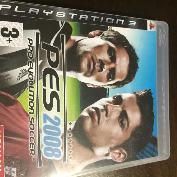 Jogo PS3 - PES2008 - Pro Evolution Soccer