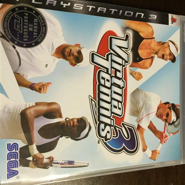 Jogo para PS3 - Virtua Tennis 3
