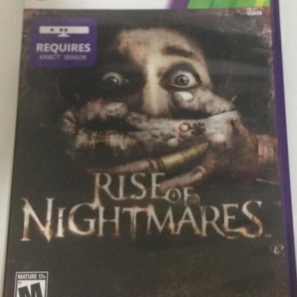 Jogo ''rise of nightmares'' para xbox 360