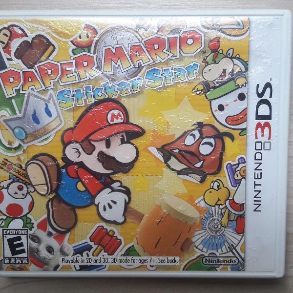 Paper Mario Sticker Star 3DS