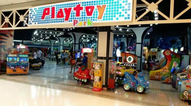 Passo aniversário na Playtoy Shopping Partage SG